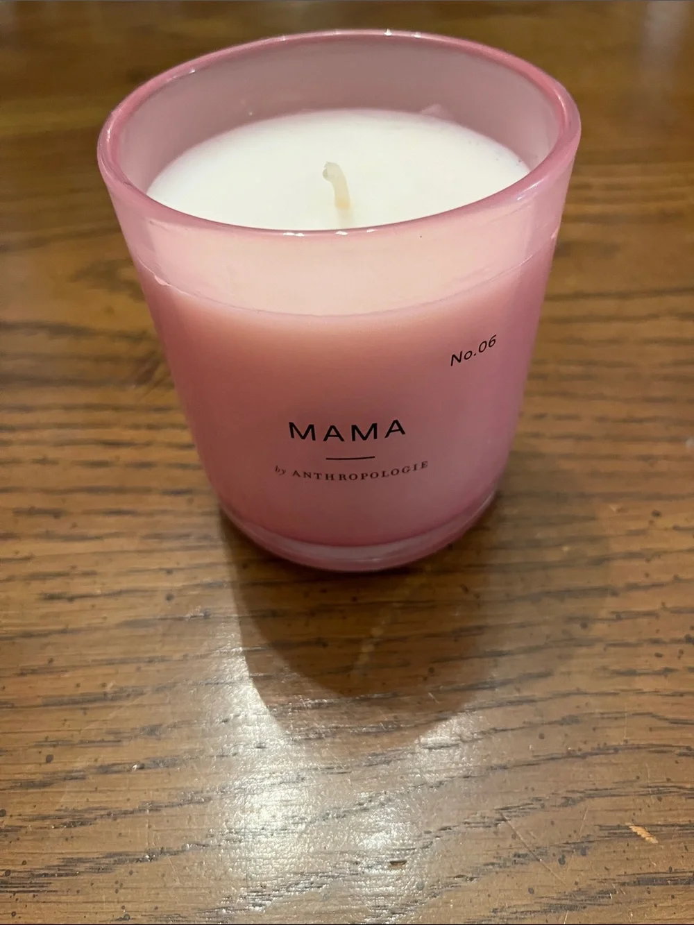 Nostalgia Floral Mama Glass Candle by Anthropologie‎ in Pink, new